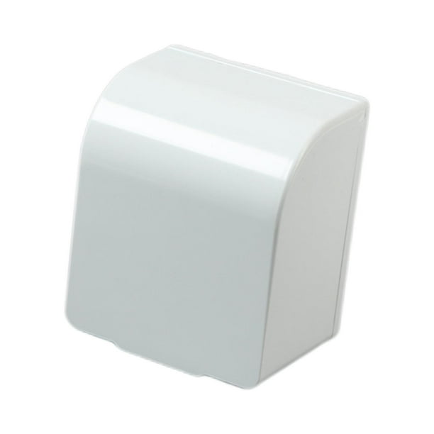 Tapa organizadora de enchufes para interruptor de pared en dormitorios Blanco