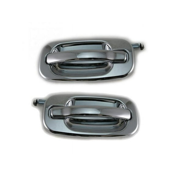 Left and Right Door Handle Set 2 Piece - Compatible with 2002 - 2006 Cadillac Escalade 2003 2004 2005