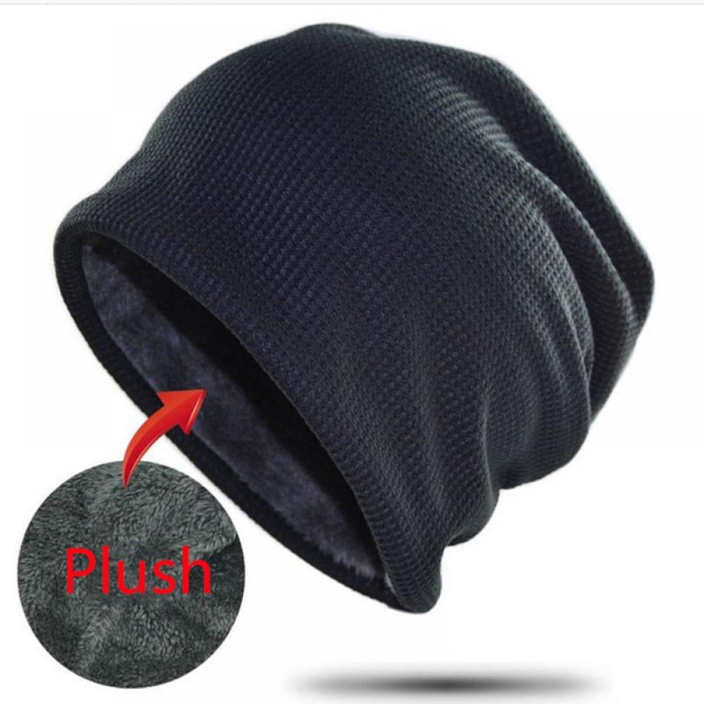Horse Riding 1-1 Women and Men Knitted Hat Stretchy Pure Color Hat 