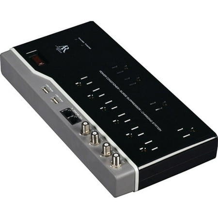 10-Outlet Power Conditioning Surge Protector with PureCurrent