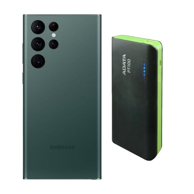 Galaxy S22 Ultra 256GB Verde REACONDICIONADO + Power Bank 10,000mah
