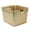Gold, variant on Isaac Jacobs 2-Pack Large Gold Glitter Storage Bin Set with Cut-Out Handles, Plastic Organizers