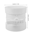 Air Volume Regulating Valve Damper Airflow Ducting Insert Shut-off ...
