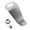 Silver, variant on Automotive Radiator Mounting Bracket Triangulated Reinforcement Secure Fit For Improved Heat Dissipation