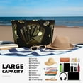 thumbnail image 4 of Kdxio Casino Cards 1 for Beach Bag for Women Large Beach Tote Bag Waterproof Sandproof Swim Bag with Zipper Pockets Beach Vacation Travel, 4 of 6