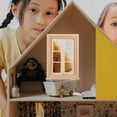 thumbnail image 4 of Ventanas para casa de muñecas 1:12, Mini muebles de madera, marco de ventana para casa de muñecas, marco de ventana en miniatura, modelo, accesorios para muebles de casa de muñecas, 4 of 5
