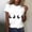 Multicolor2, variant on Zedker Easter Shirts for Women Happy Easter Day Tee Cute Bunny Rabbit Tshirt Floral Flower Casual Short Sleeve Tops Black L