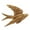Golden, variant on OFFIGAM Elegant Golden Resin Swallow Wall Ornament for Living Room Bedroom Wall Decoration