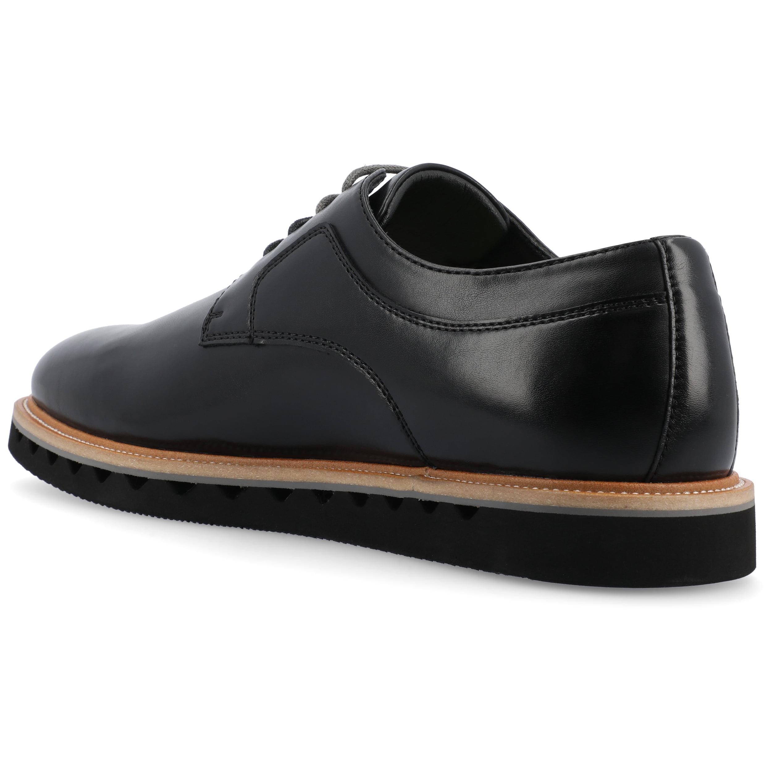 Vance Mens William Plain Toe Lace-up Derby