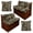 Camo Hunting Leaf, variant on Chririnla Camo Hunting Leaf Print RV Dinette Cushion Covers Couch Cover with Pillows Covers 2 Sets Camper Cushion Covers Dinette Booth Set Stretchy RV Seat Covers for Travel Trailer Couch Sofa
