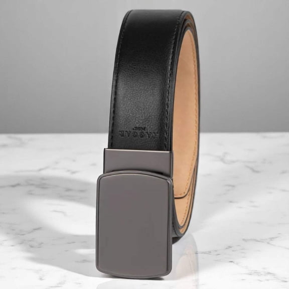 Haggar H26 Men's Leather Belt Black or Brown Size M and L NEW