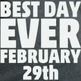 thumbnail image 3 of CafePress - Best Day Ever February 29Th T Shirt - Women's Traditional Fit Dark T-Shirt, 3 of 4