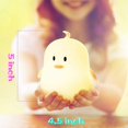 thumbnail image 5 of Lindo Pingüino Luz Nocturna Para Niños, Regalos De Cumpleaños Kawaii Decoración De La Habitación Decoraciones De Dormitorio Para Bebés, Niñas Y Niños, Led 9 Porta Animales Que, 5 of 5
