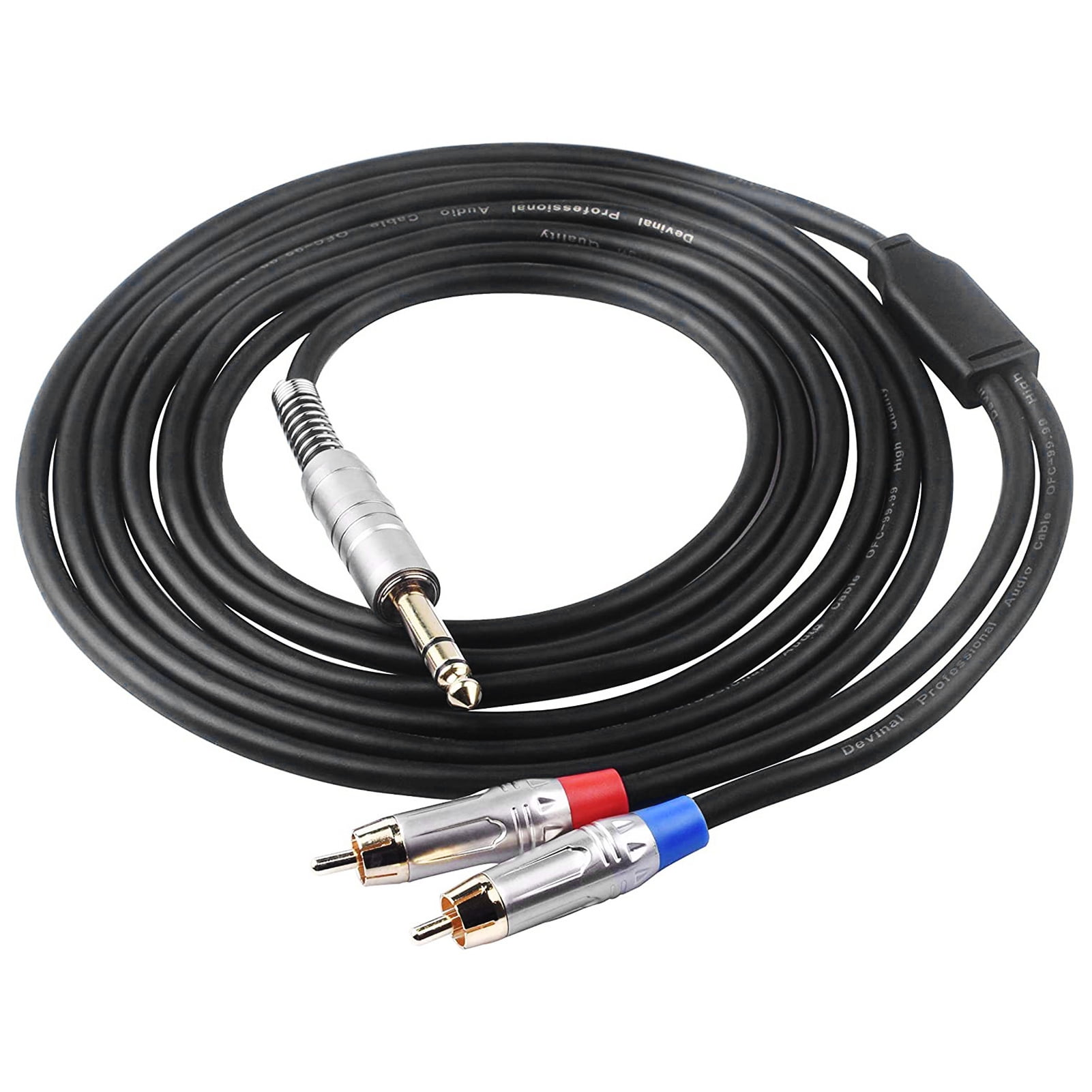 Audio Cable Antiinterference Stable Transmission Double Shielding 6
