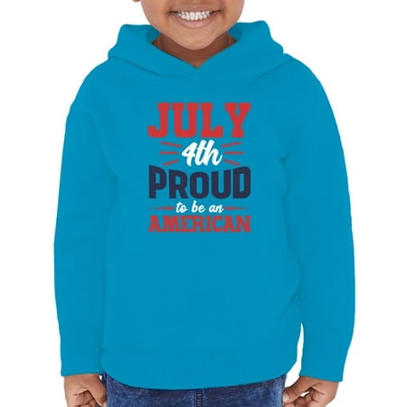 

July 4Th Proud American Hoodie Toddler -Image by Shutterstock 4 Toddler