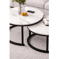 thumbnail image 2 of Mesa de Centro Doble Blanco Scandi Home, 2 of 3