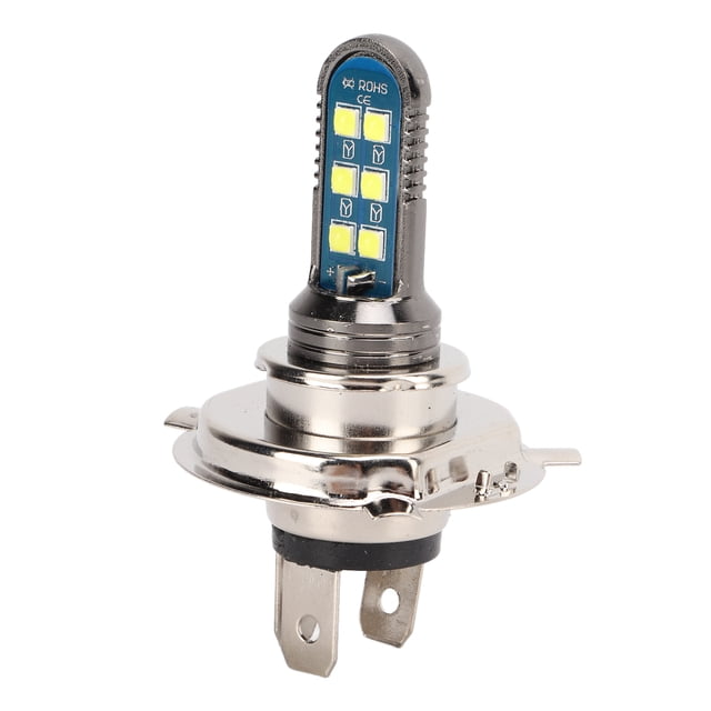 Faro LED, faro LED H4 de 12 LED, lámpara de motocicleta, faro LED confiable y duradero