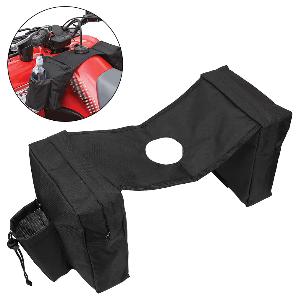 Universal ATV Quad Bike Motorcycle Fuel Tank SaddleBag Storage Bag Durable