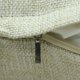 thumbnail image 2 of Funda de cojín con rejilla geométrica para sofá, hogar, salón, decoración de habitación, 45x45cm, juego de 2, color beige y blanco, 2 of 5