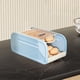 thumbnail image 5 of Contenedor Para Almacenar Huevos, Organizador Para Refrigerador, Bandeja Apilable Para Huevos, Soporte Seguro Para Huevos Para Despensa De Cocina, Azul, 5 of 8