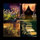 thumbnail image 4 of Luces Solares para JardíN, Paquete de 6, 8 Luces Solares LED para Exteriores, Impermeables, Luces de Camino de LuciéRnaga Que Se Balancean con el Viento para Patio, 4 of 5