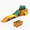 Green, variant on Kids Up and Down Roller Coaster Ride On Toy, Toddler Push Car with Assembly Race Track & Storage Base, Indoor Outdoor Play Equipment