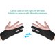 thumbnail image 2 of Guardurnaity 2 unids/set guante de dedo de tela transpirable para tableta dibujo Palma rechazo elástico artista dibujo Accesorios de disfraces, 2 of 5