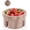 Brown, variant on Elborse Marble Berry Bowl 5.5" Black onyx Berry Bowl Holder, Modern Berry Keeper for Kitchen Countertop.