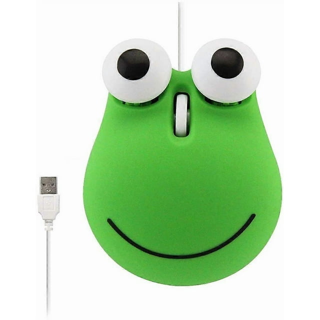 Cute Animal-shaped Wired Mouse Cartoon Small Wired Optical Mouse 1600 DPI Portable Travel Mini Computer Laptop Mouse