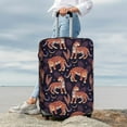 thumbnail image 6 of Picia Leopard Print Luggage Protector Cover Thicken Suitcase Protector Cover Fit 18-32 Inch Luggage-Large, 6 of 9