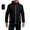 Black_001, variant on Men’s Ultra-Light Packable Hooded Jacket, Quick Dry Water-Resistant Windbreaker with Storage Pouch for Travel and Outdoor Hiking Light Blue 2XL