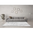 thumbnail image 3 of Ahgly Company Indoor Square Abstract Gray Modern Area Rugs, 5' Square, 3 of 4