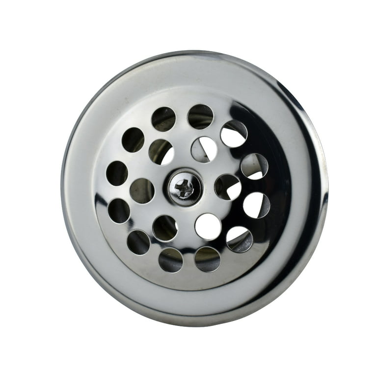 Do it 2 In. Dome Cover Tub Drain Strainer with Chrome Finish