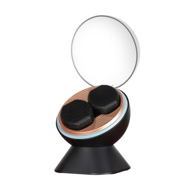 Caja enrolladora automática para relojes, enrolladora de relojes para relojes automáticos, caja de bobinado para relojes de hombre y mujer, dormitorio Doble negro
