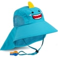 thumbnail image 5 of Gorro de verano para bebé, fino, de ala grande, para el sol, para salidas, protector solar, malla solar, transpirable, para niños y niñas, gorro de pescador, 5 of 5