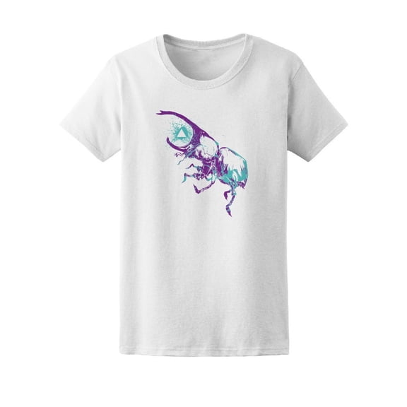 Beetle With Triangle Art Tee Women's -Image by Shutterstock