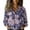 003_Dark Purple, variant on Button Up Shirts Women Fashion Women's Long Sleeve Shirt Peacock Flower Turn Down Collar Blouse Loose Fit Casual Top Womens Tops