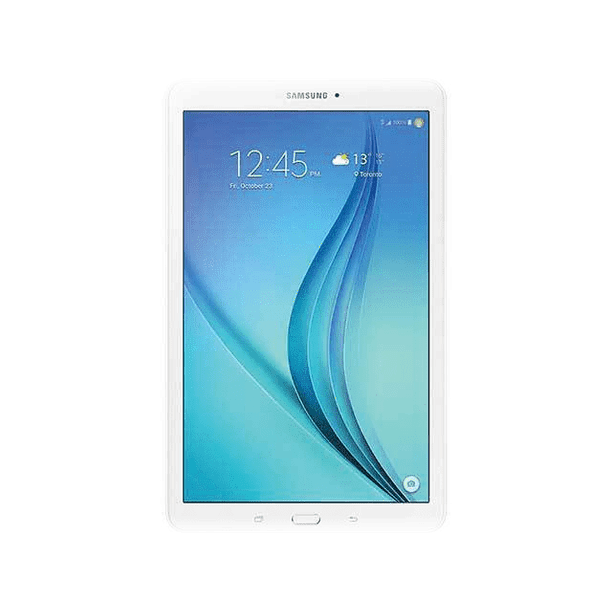 Samsung Galaxy Tab E, 9.6”, 16 GB, WI-FI, Blanc Reconditionné