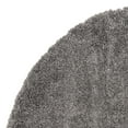 thumbnail image 6 of SAFAVIEH Fontana Jamie Solid Shag Area Rug, Silver, 6'7" x 6'7" Round, 6 of 8