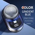thumbnail image 4 of Mareep Electric Shaver for Men, Mini Shaver with Display Screen Razors, Portable Rotary RAZOR, Electric Razors for Men Face, Type Rechargeable for Home Travel Car and Gifts, 4 of 8