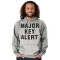 thumbnail image 5 of Major Key Alert Rap Entrepreneur Hoodie Sweatshirt Women Men Brisco Brands M, 5 of 6