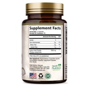 Psyllium Husk Capsules - Psyllium Husk Powder 2000 mg Per Serving - Extra Strength Fiber Supplement for Daily Digestion & Regularity Support - Natural Psyllium Fiber Caps - Bottled USA - 180 Capsules