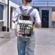 thumbnail image 3 of Mochila transparente de gran capacidad de PVC, mochila escolar, bolsa de playa, bolsa impermeable Wmkox8yii jkg4892, 3 of 7