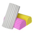 thumbnail image 2 of 4pcs Duster Sponge Brush, Damp Clean Sponge Multifunctional Water Absorbent Cleaning Tool For Baseboard, Railings, Shower Glass, Vents - Jxlgv, 2 of 5