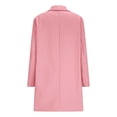 thumbnail image 3 of WOYY Girls Trench Coat Lapel Windbreaker Jacket Outerwear Wool Coat, Sizes 11-12, 3 of 5