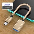 thumbnail image 1 of CNKOO High-Speed Nylon Braided USB-A to USB-C OTG Adapter Cable - Matte Finish  Female to Male Connector  5-10W Power Support - Compatible with Phones  Tablets  Keyboards  Mice  USB Drive, 1 of 7