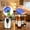 Blue, variant on Metal Case Double Layer, Portable Travel Lip Balm Nose Pack Container Can, Sturdy Iron Pill Box for Pocket Storage Daily Use, Yellow
