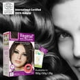 thumbnail image 4 of Vegetal Bio Colour Burgundy 150gm first PPD free and ammonia free hair color recommended by dermatologists for All hair type, 4 of 8