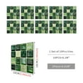 thumbnail image 3 of Home Decoration Wall Stickers Simulation Tile Stickers Self Adhesive Crystal Membrane Waterproof Wall Stickers Kitchen Bathroom Wall Decoration Stickers 10PCS (D), 3 of 8