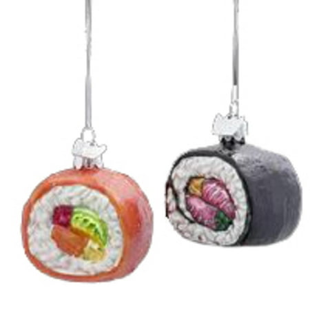 Pack Of 8 Asian Fusion Noble Gems Glass Sushi Christmas Ornaments Pack of 8 Asian Fusion Noble Gems Glass Sushi Christmas Ornaments - Walmart.com - Pack Of 8 Asian Fusion Noble Gems Glass Sushi Christmas Ornaments